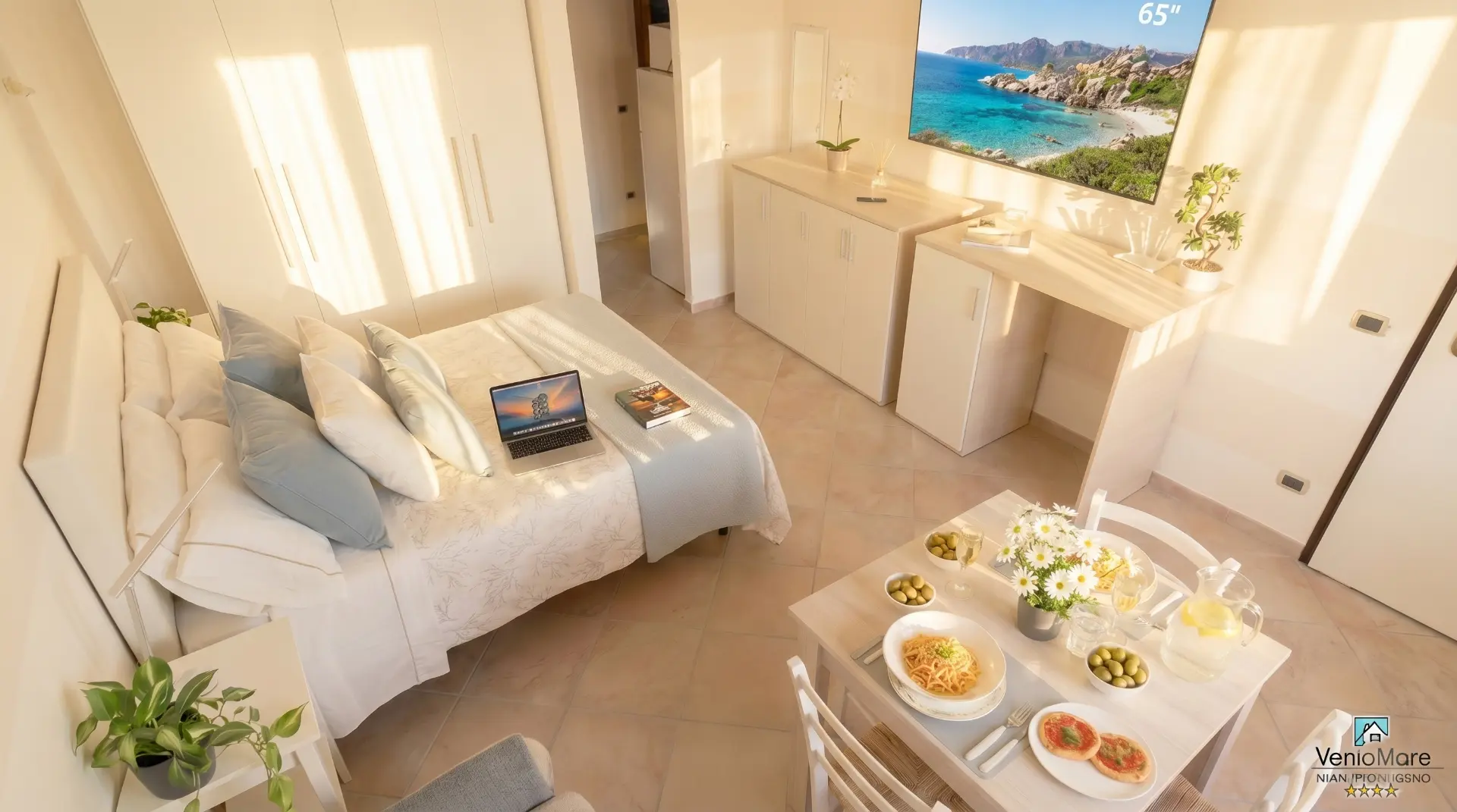 Blick auf Palau, Sardinien - Vento Mare Apartments